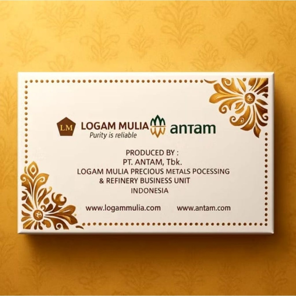 BOX ANTAM KOTAK PENYIMPAN EMAS LOGAM MULIA