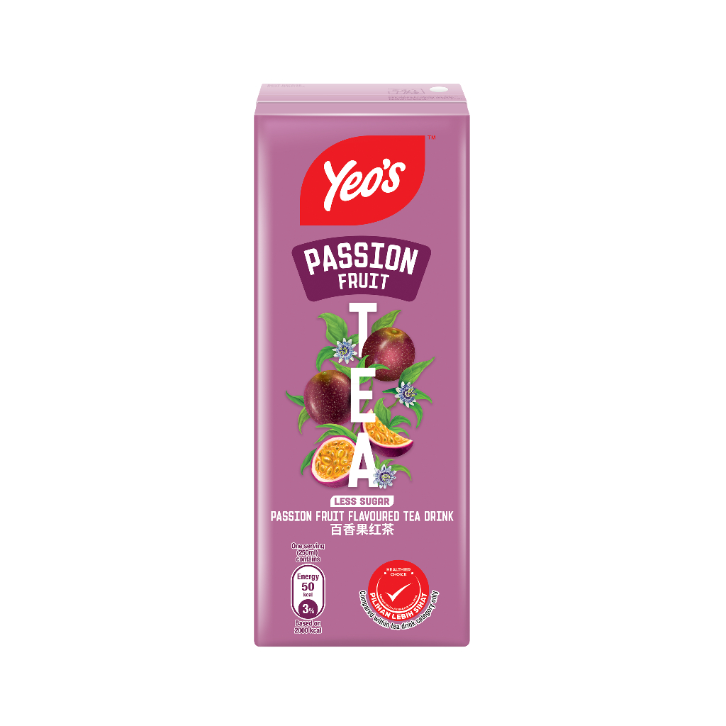 

YEOS TETRA PASSION FRUIT / MARKISA 250ML 1PCK ISI 6KT
