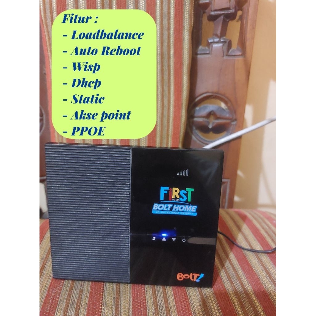 Bolt BL201 Openwrt Loadbalance Auto Reboot Plus Adaptor Original