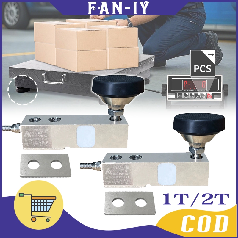 2000kg 1000Kg Loadcell 2000kg 1000Kg Timbangan Digital Load Cell Sensor / Sparepart Timbangan Digita