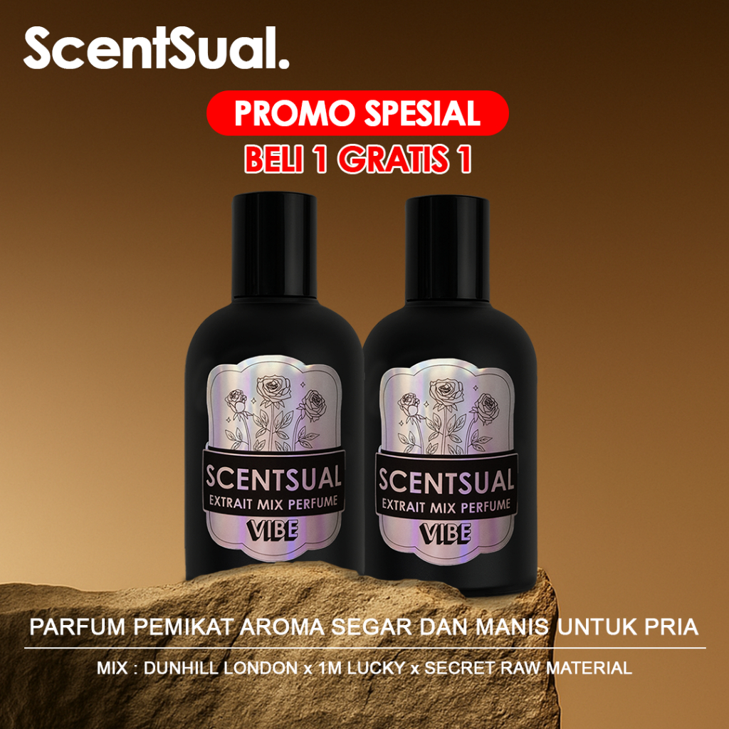 Scentsual Warm Greatness Elegan | Parfum Pria Sensual | Extrait De Parfume Wangi Parfum Tahan Lama 2