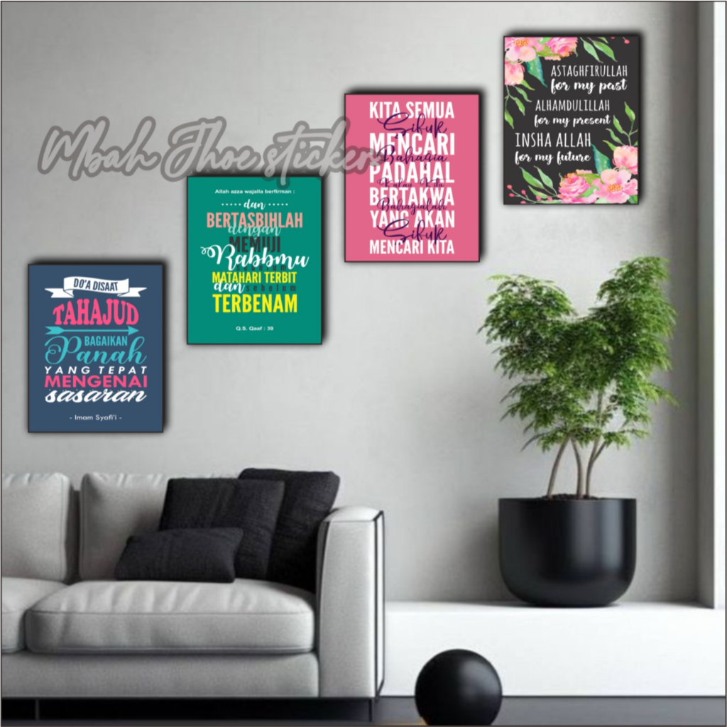 POSTER QUOTES KAMAR COWOK KEREN FRAME KAYU / Quotes / Cafe Coffee Hiasan Dinding Kamar RUANG TAMU KA