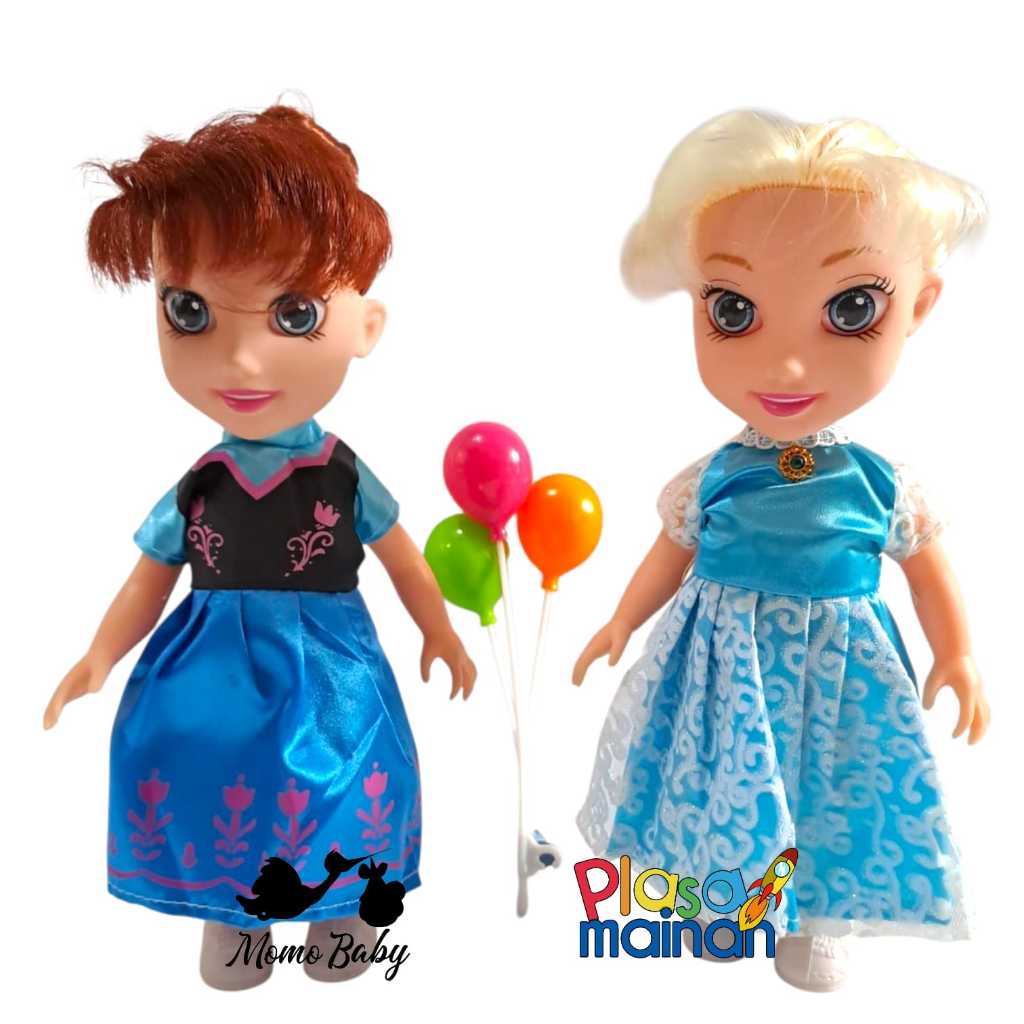 Mainan Boneka princess elsa anna singing YG1610 - Baby Doll