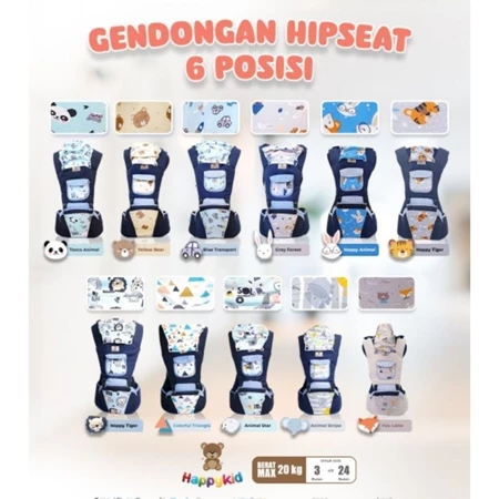 gendongan duduk bayi/gendongan depan bayi/gendongan hipseat bayi/gendongan multifungsi