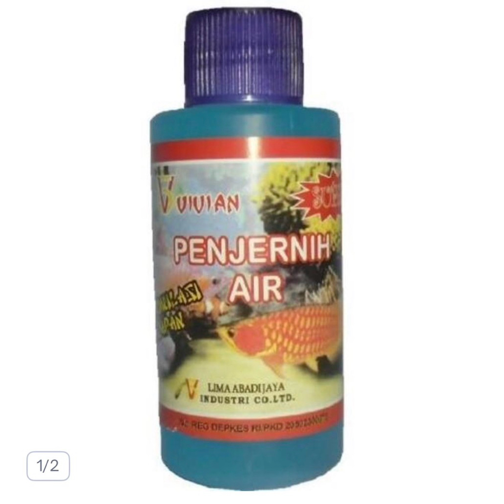 penjernih air aquarium kolam ikan