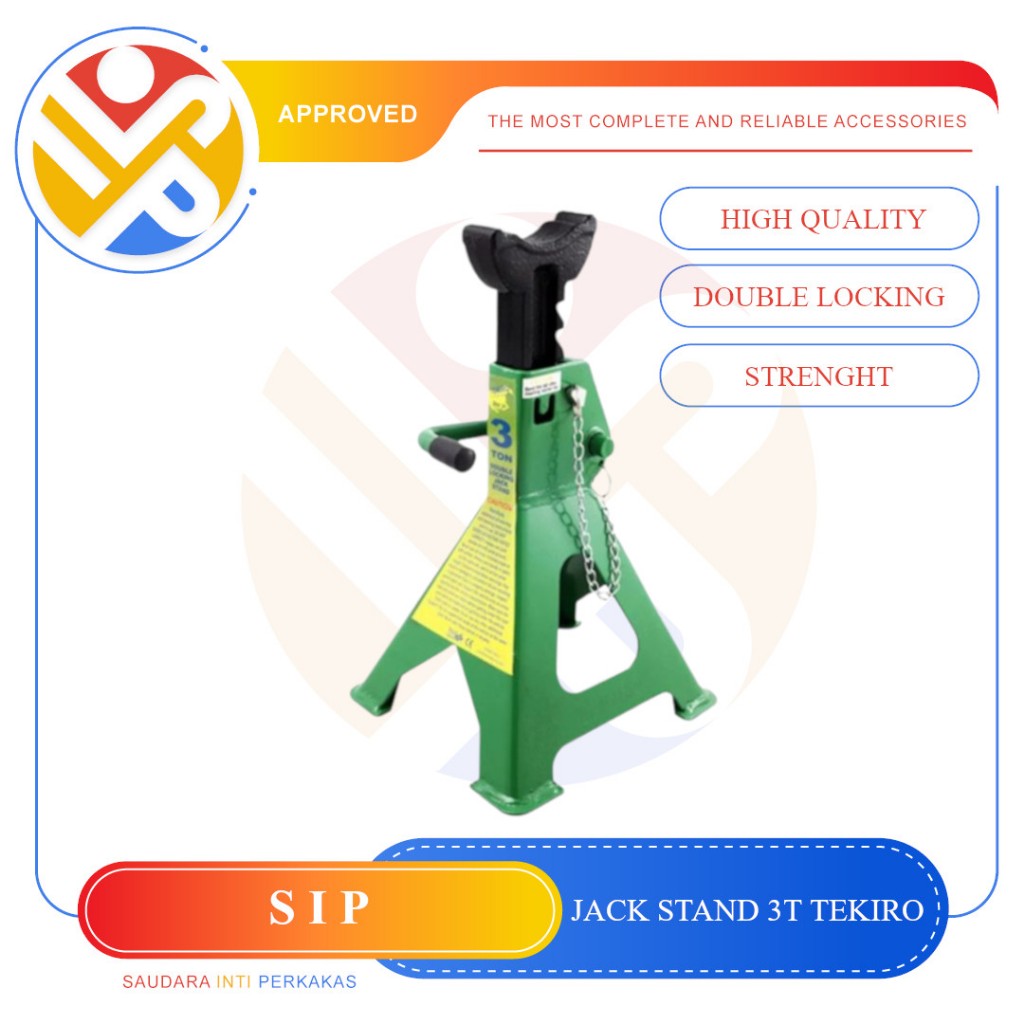 TEKIRO Jack Stand 3 Ton / Jack Stand 3 Ton / Ganjalan Dongkrak