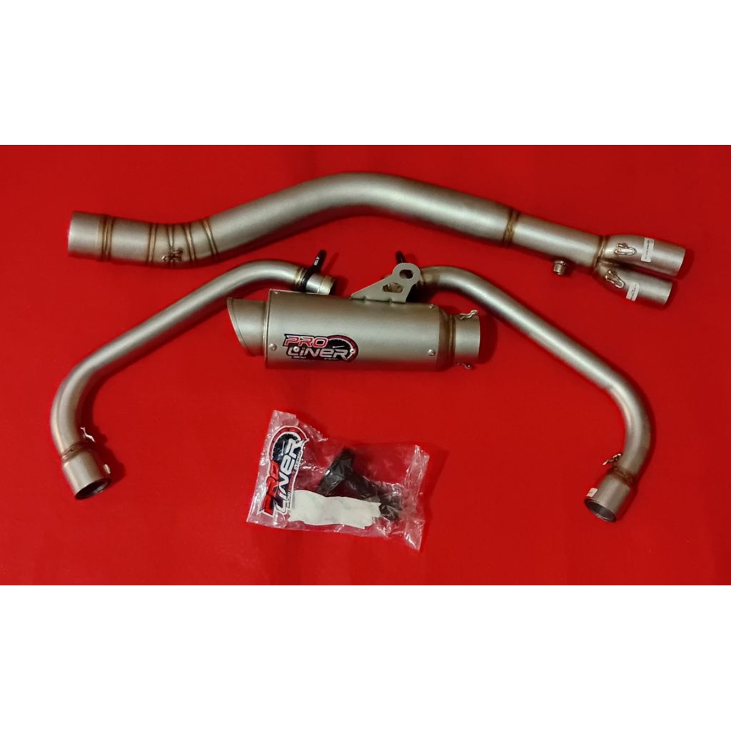 Knalpot Proliner Ninja 250Fi  2018 keatas Original.