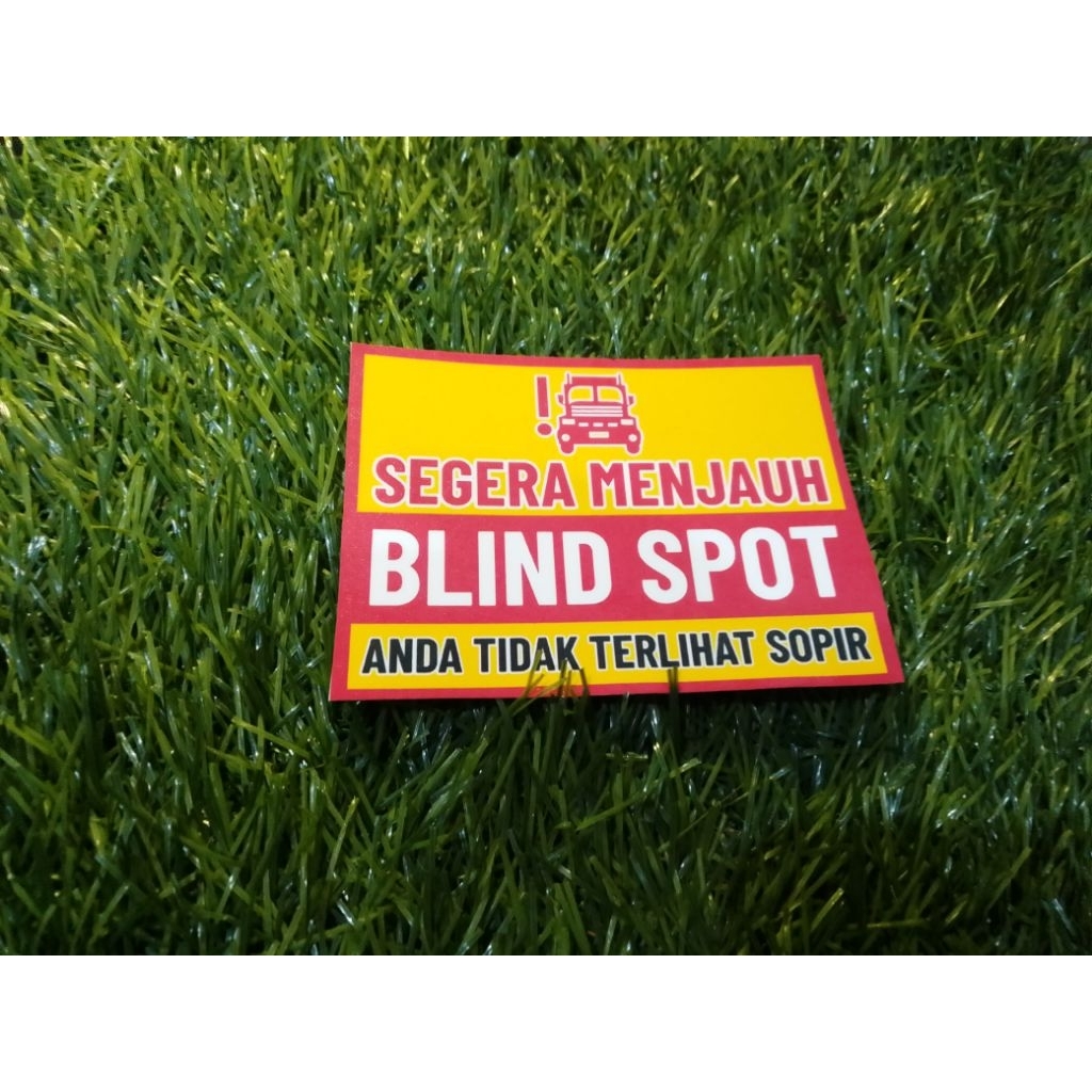 stiker vinyl blind spot