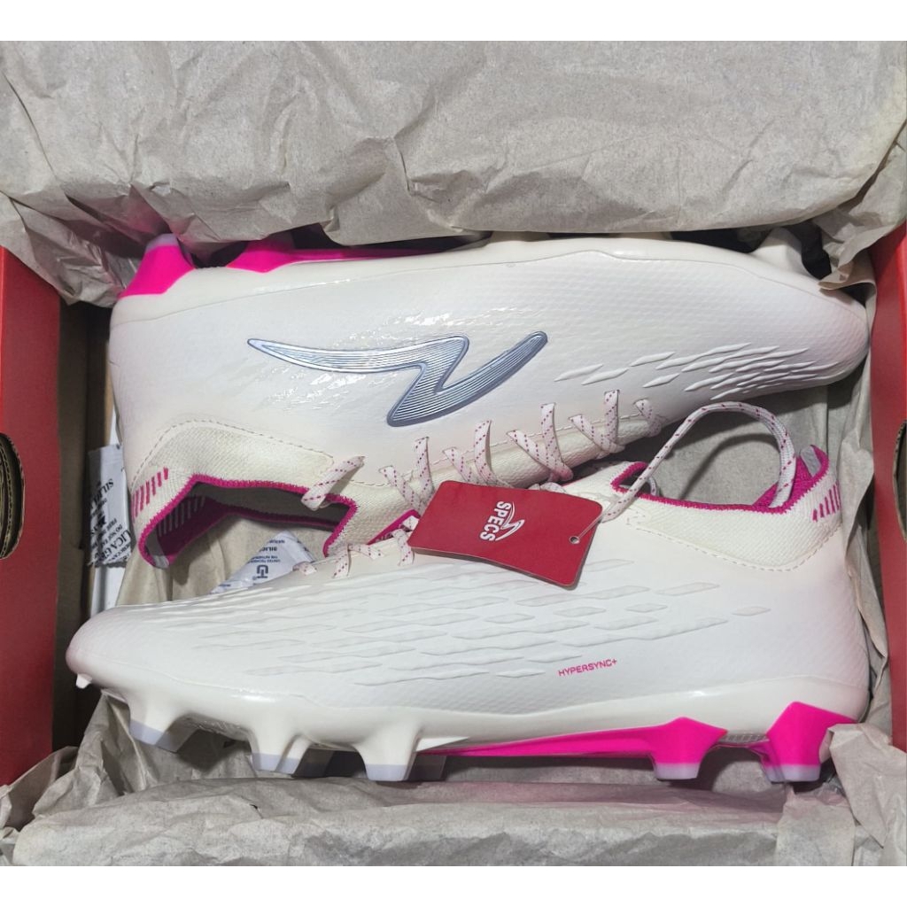 sepatu bola specs illuzion elite fg white