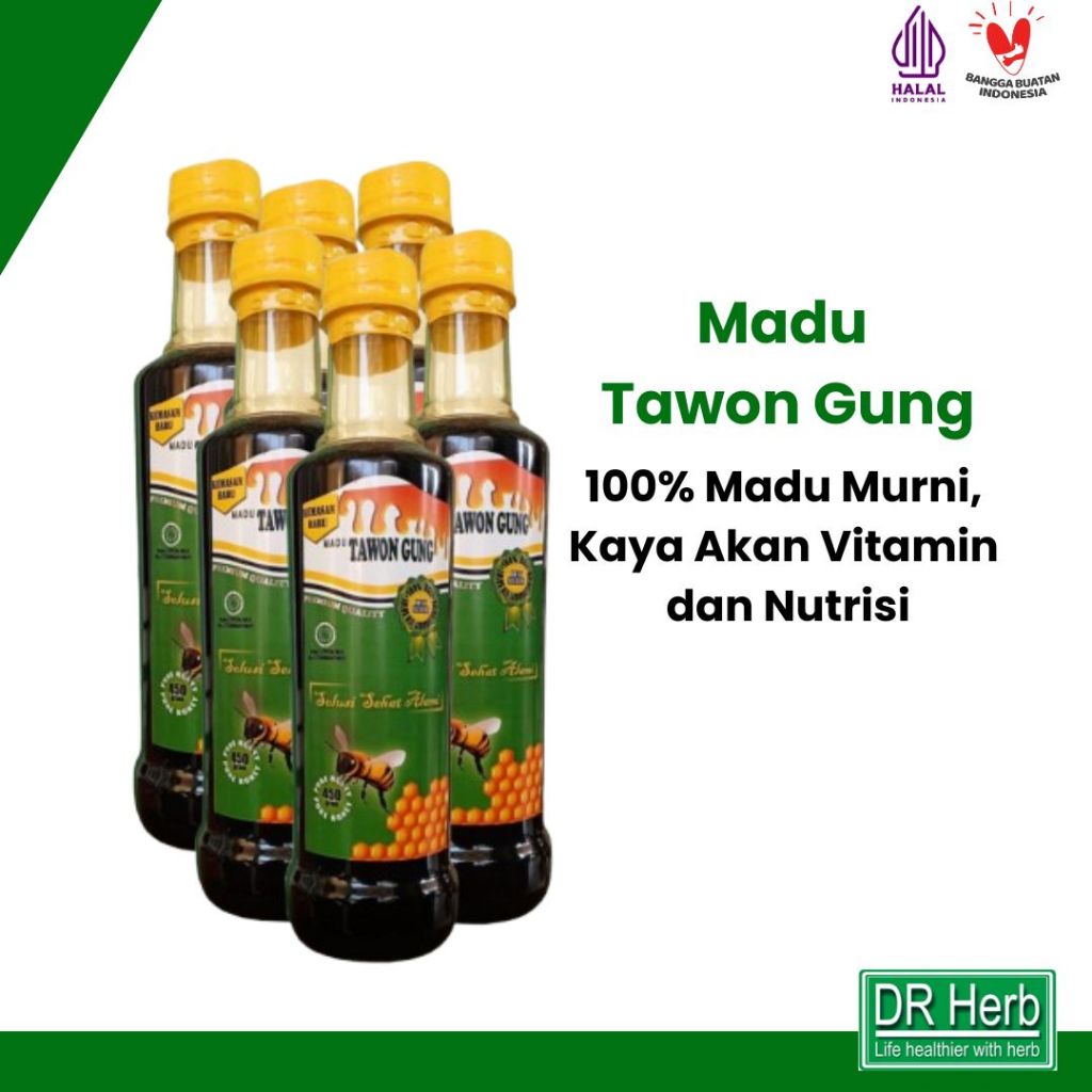 Madu Hutan Asli 100% Tanpa Campuran Tawon Gung