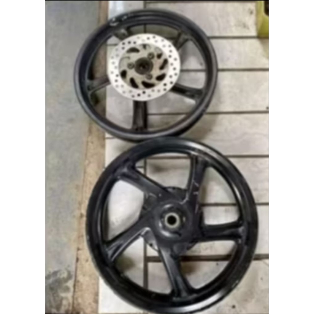 velg peLek depan belakang tapak Lebar motor Yamaha Mio Z 125 2PH PNP Mio x Ride 125 2PH PNP Mio souL