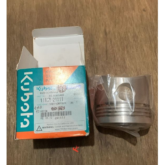 KUBOTA PISTON RD 65-70 11131-21111 ORIGINAL PART