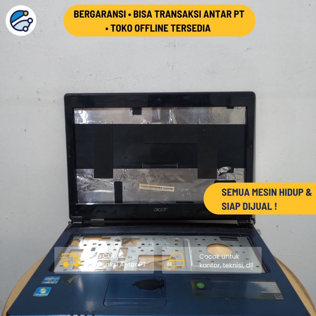 Motherboard Laptop / Mobo Laptop / Mainboard Laptop / Mesin Laptop Copotan / Board Laptop Pretelan /