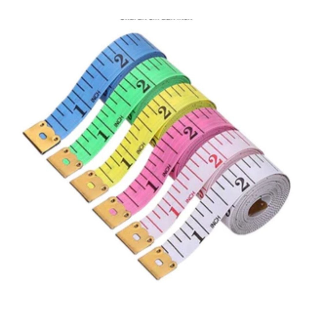 Meteran Kain/Baju/Badan merk Butterfly varian warna - Kuning muda