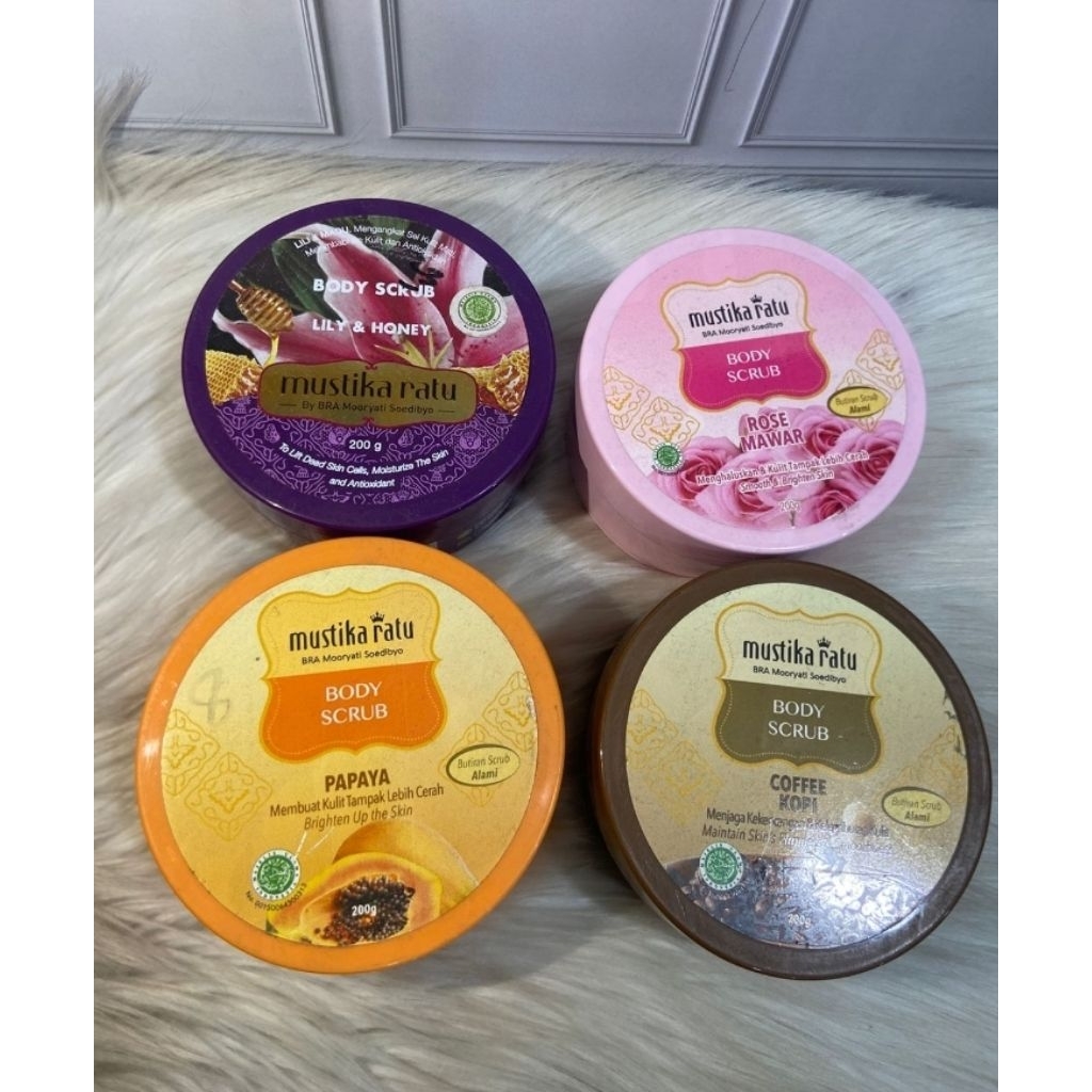 body scrub mustika Ratu