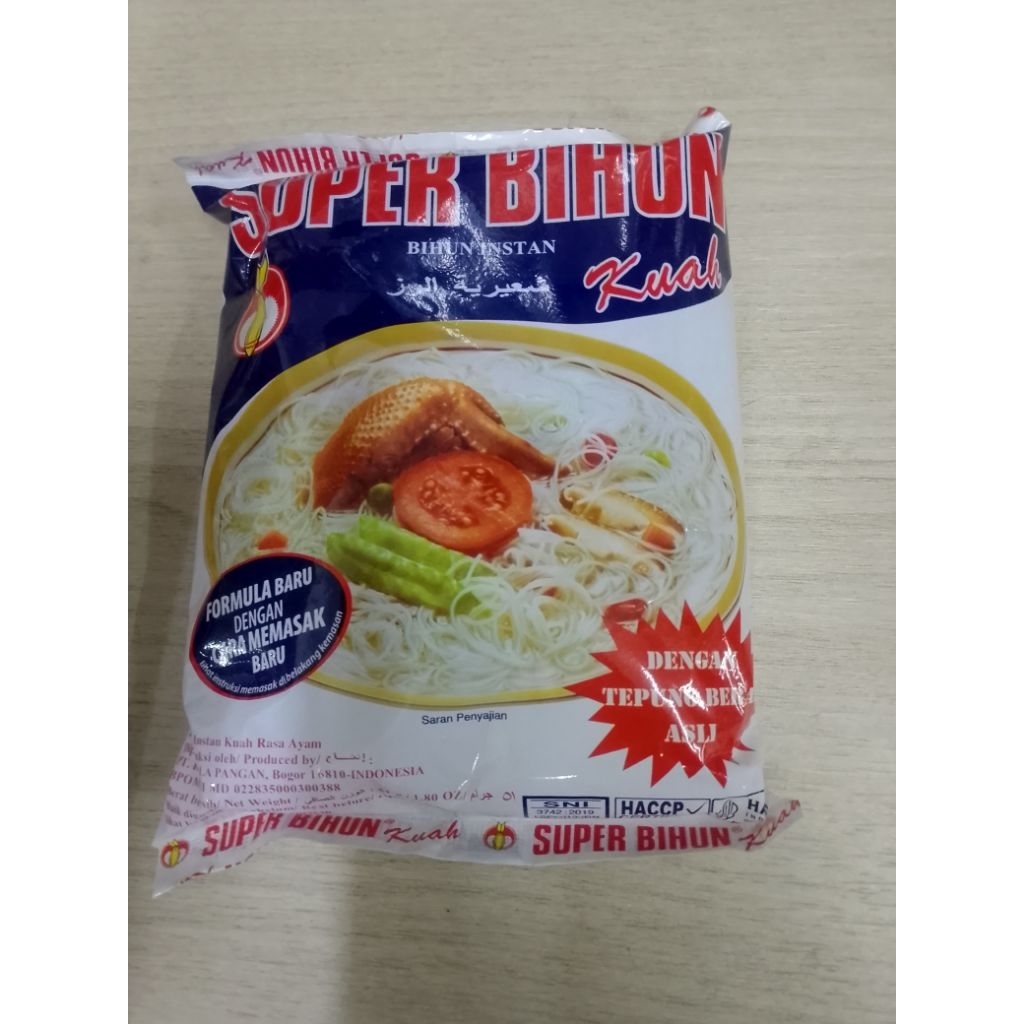 SUPER BIHUN GORENG / SUPER BIHUN KUAH