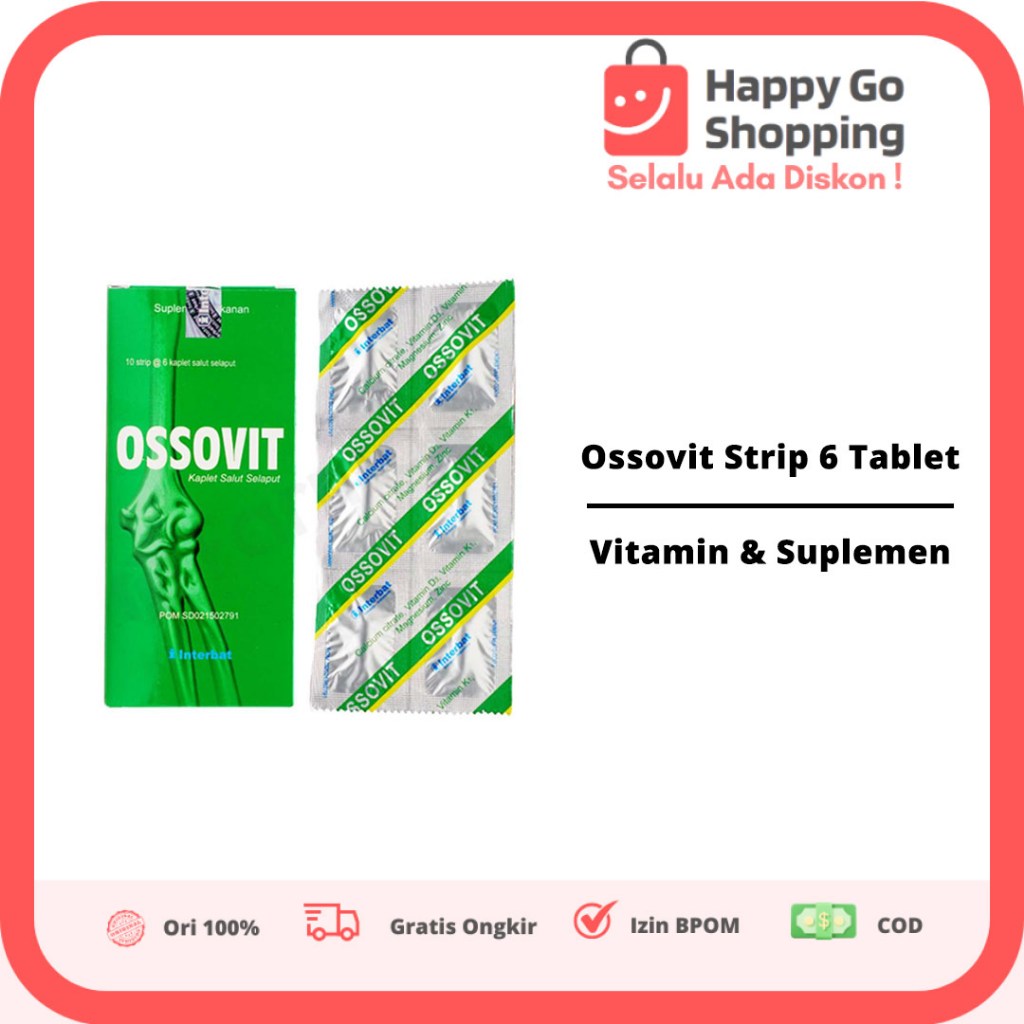 Ossovit Strip 6 Tablet