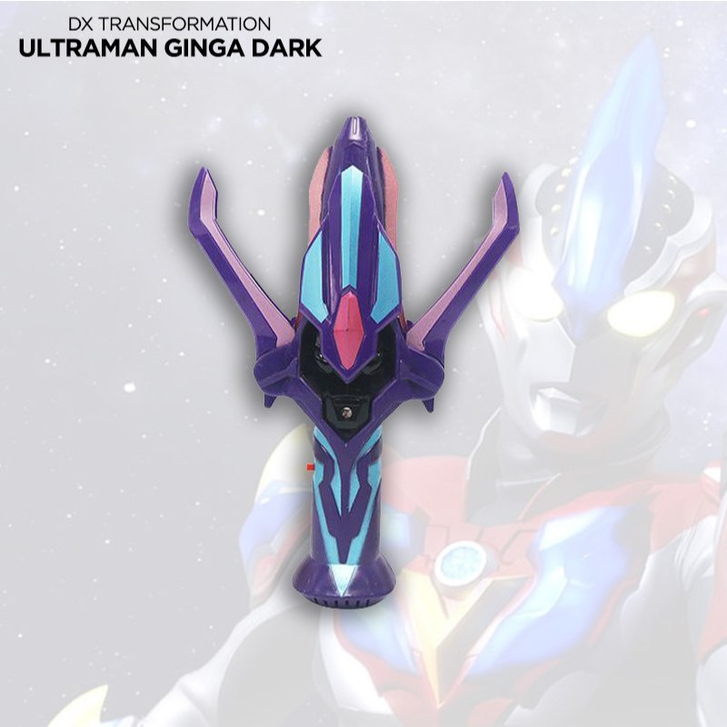 Mainan Ultraman Ginga Dark DX Dark Spark Lengkap dengan Spark Doll – Alat Transformasi Tokusatsu Ana