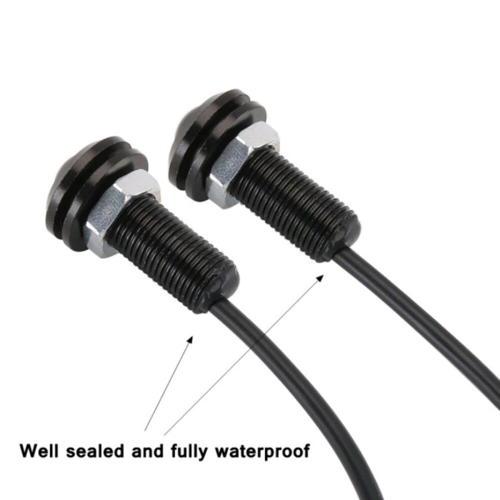 New Hot Deals Led Elang Eagle Eye 12V 12 Volt Lampu Variasi Motor Mobil Lampu Senja Sen Sein