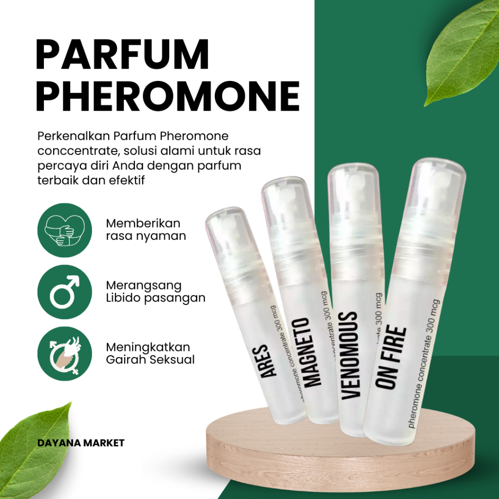 PHEROMONE Parfum Pemikat Wanita Original dan Terbukti Sudah BPOM