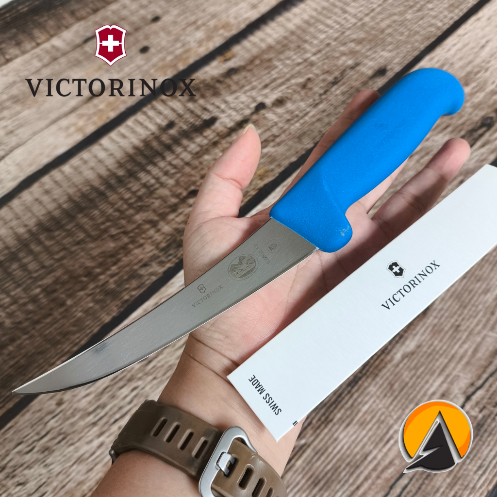 Pisau Boning Knife Victorinox 12 cm original blue fibrox 5.6602.12