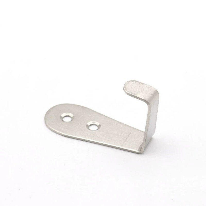 10Pcs Kait Baju Dinding Gantungan Baju Stainles Hook Single Hook Single Gantungan Baju Kamar
