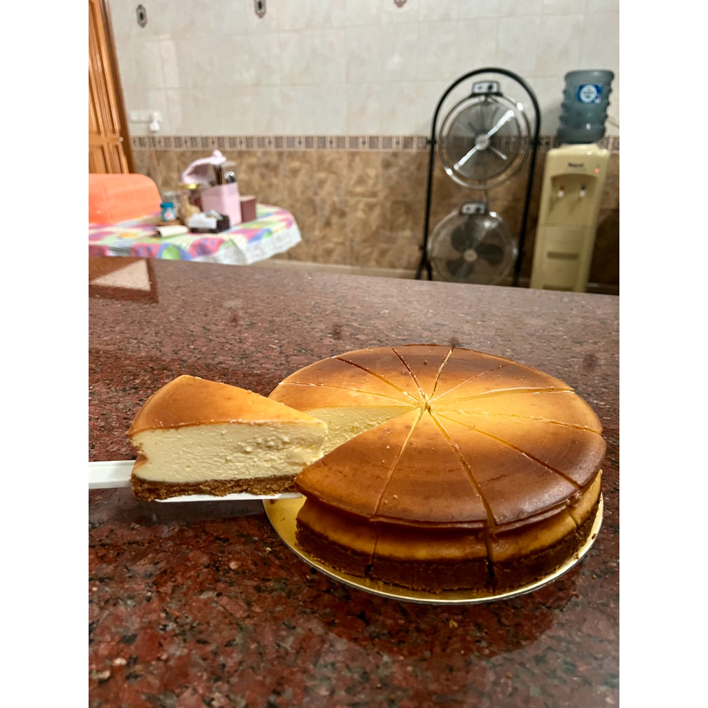 homemade new york cheesecake (seloyang)