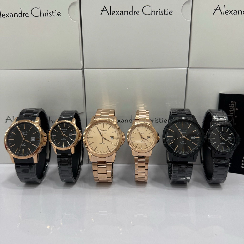 BEST SELLER | Jam Tangan Couple Alexandre Christie 1008 AC1008 (ORIGINAL)