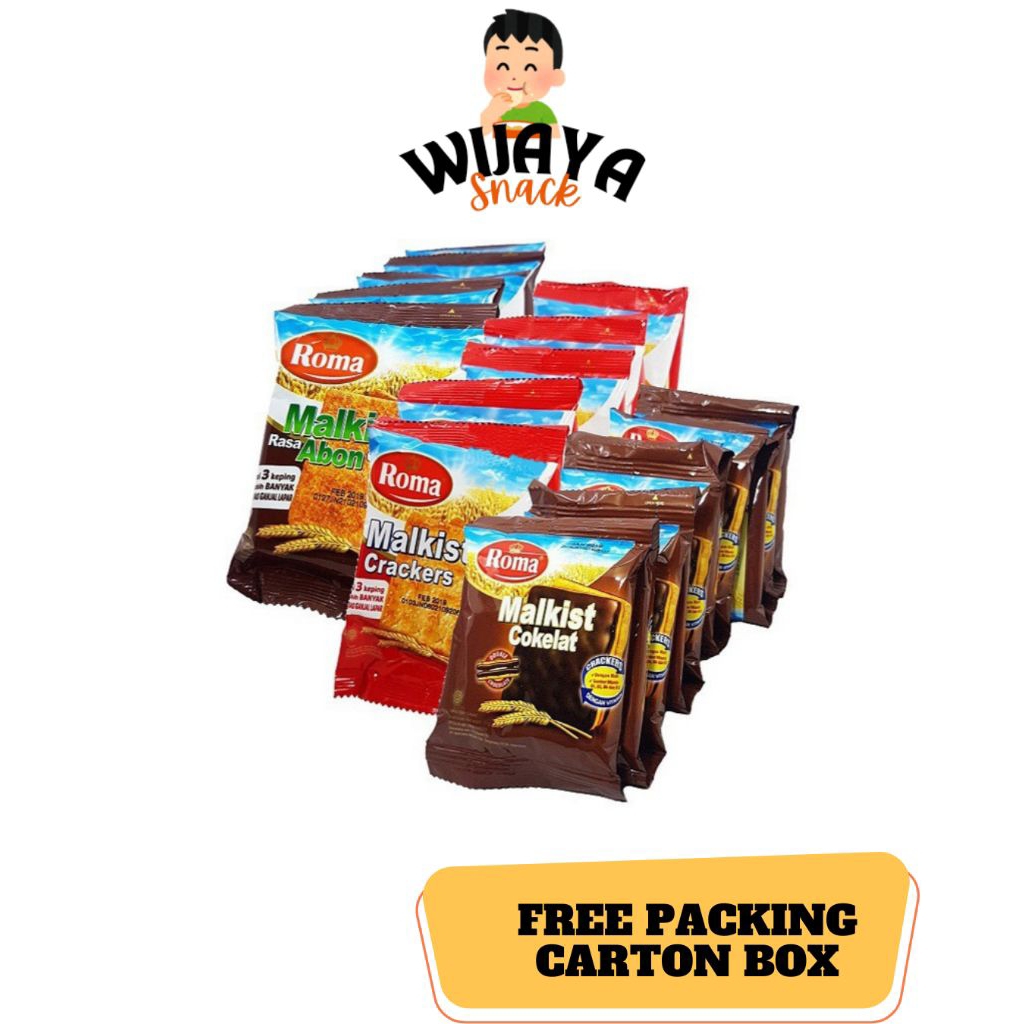 BISKUIT ROMA MALKIST RENCENG ISI 10 PCS