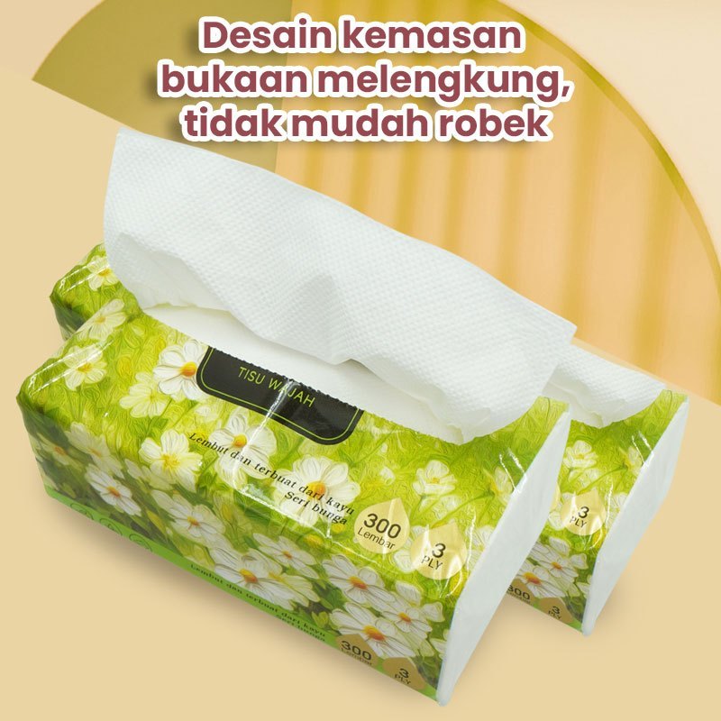 [Tautan khusus untuk hadiah, mohon jangan dibeli]Yasmine 1PACK 300 helai 3 ply harga promo murah gra