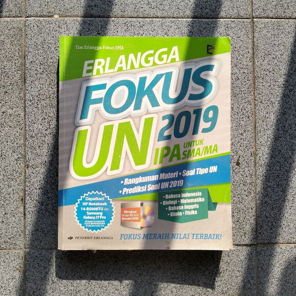 Buku Bekas Bank Soal Materi UN SMA IPA 2019