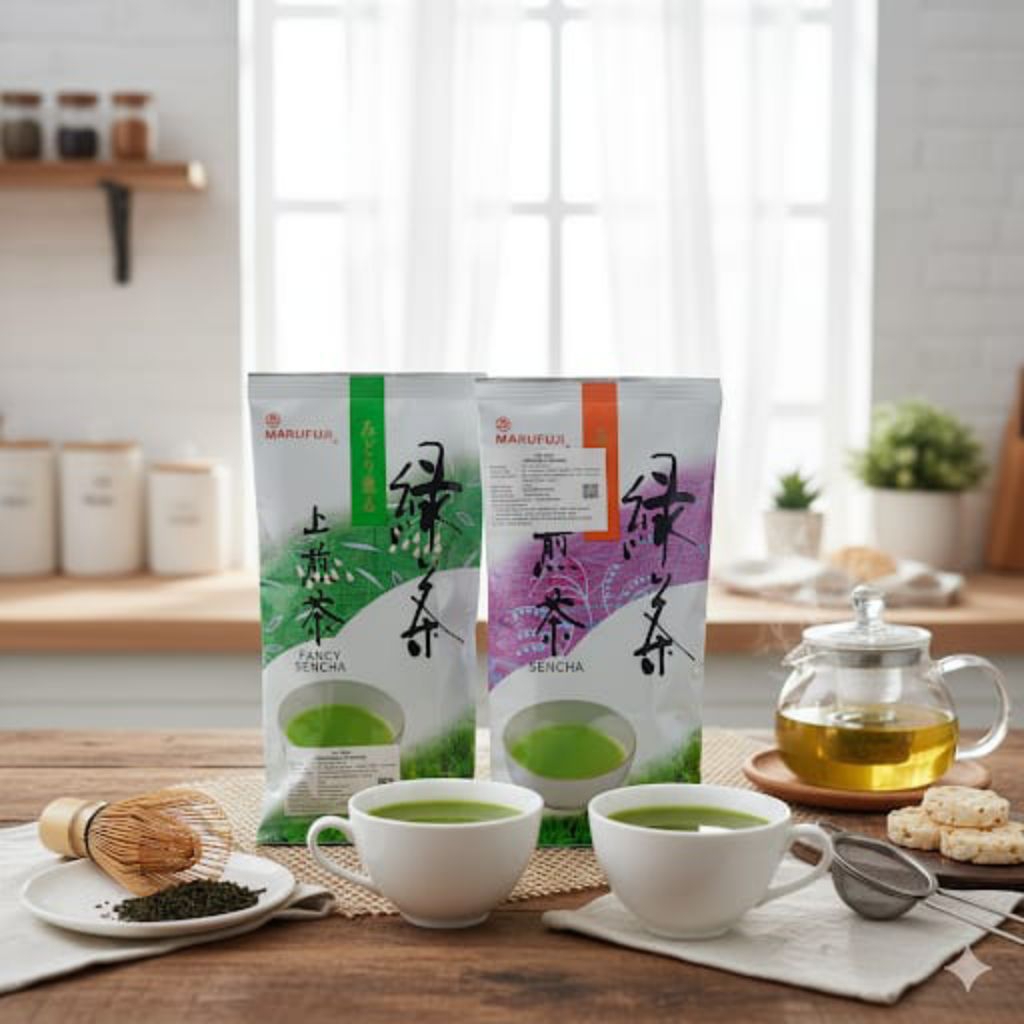 Marufuji sencha Jepang teh hijau Jepang marufuji teh hijau Jepang 100gr