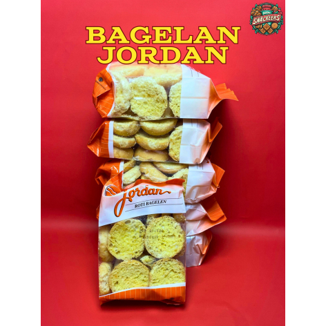 1 PAK 100GR BAGELAN JORDAN ROTI KERING / ROTI KERING / BAGELAN