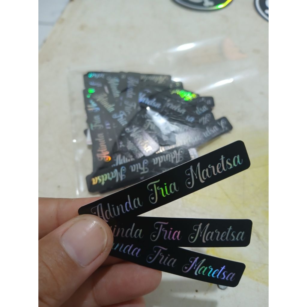 stiker nama,stiker custem nama ,stiker hp stiker buku