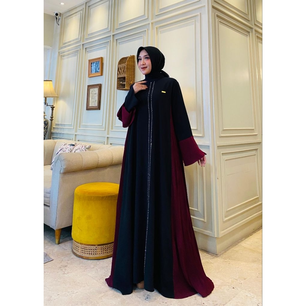 dress abaya yurlim Dayu  byriska collection hanasangka