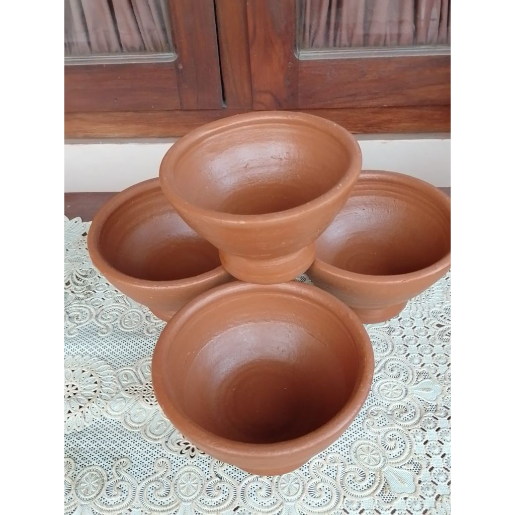 angklo Bakaran Dupa / kemenyan / buhur tempat bakar kemenyan dari tanah liat d 14-15 cm