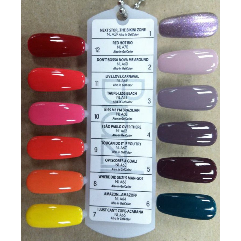 Kutek TONE MERAH JINGGA KUNING HIJAU BIRU NILA UNGU PUTIH- Cat kuku MERAH GELAP TUA GLITTERBPOM warn