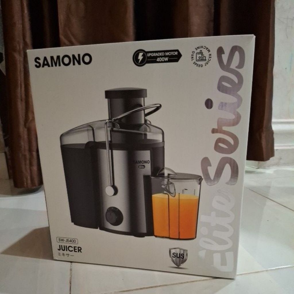 Preloved Samono Slow Juicer SWJE400 Like New