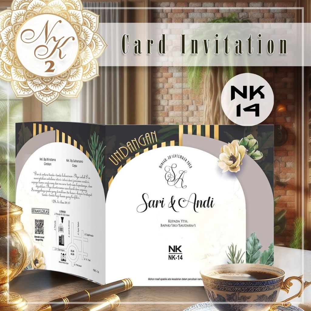 NK 14 | BLANGKO UNDANGAN NK 14