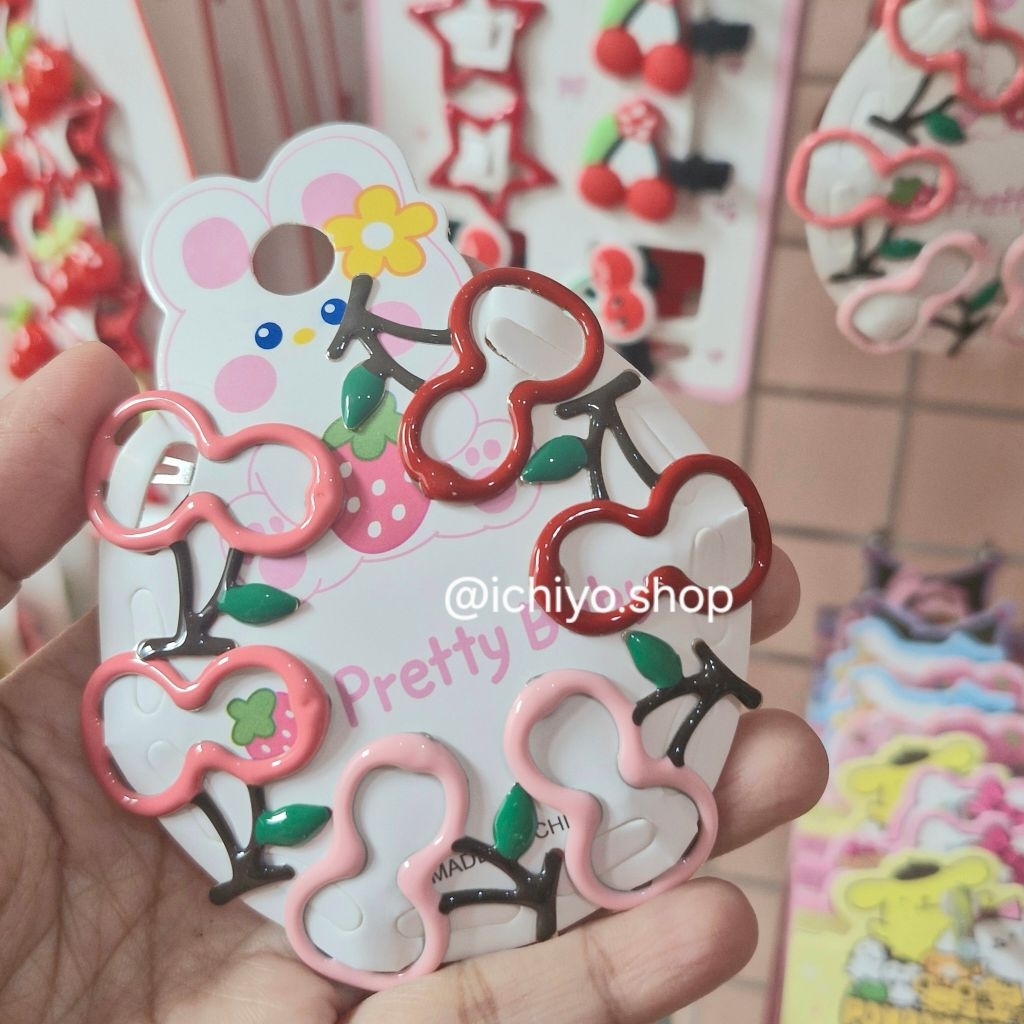 Jepit Anak Tiptop Cherry