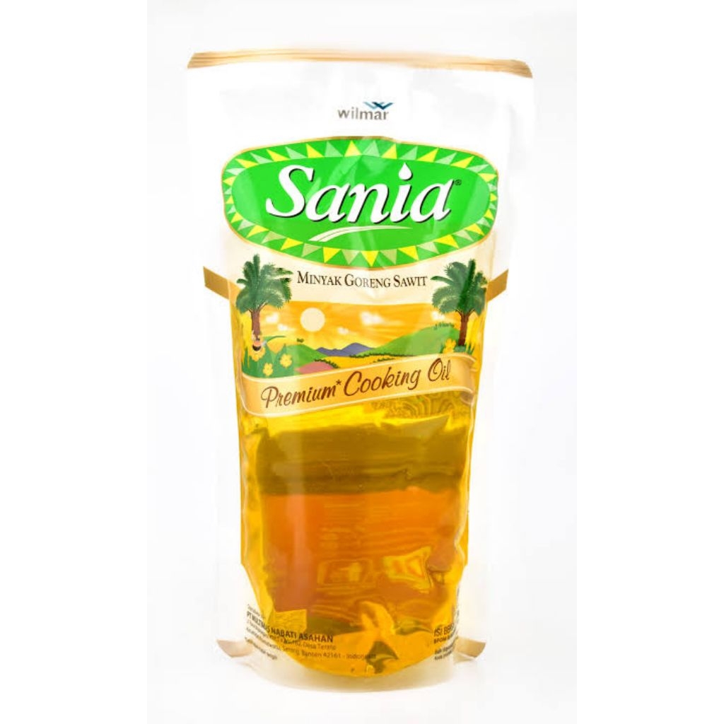 Minyak sania 2liter 1Dus isi 6 pouch