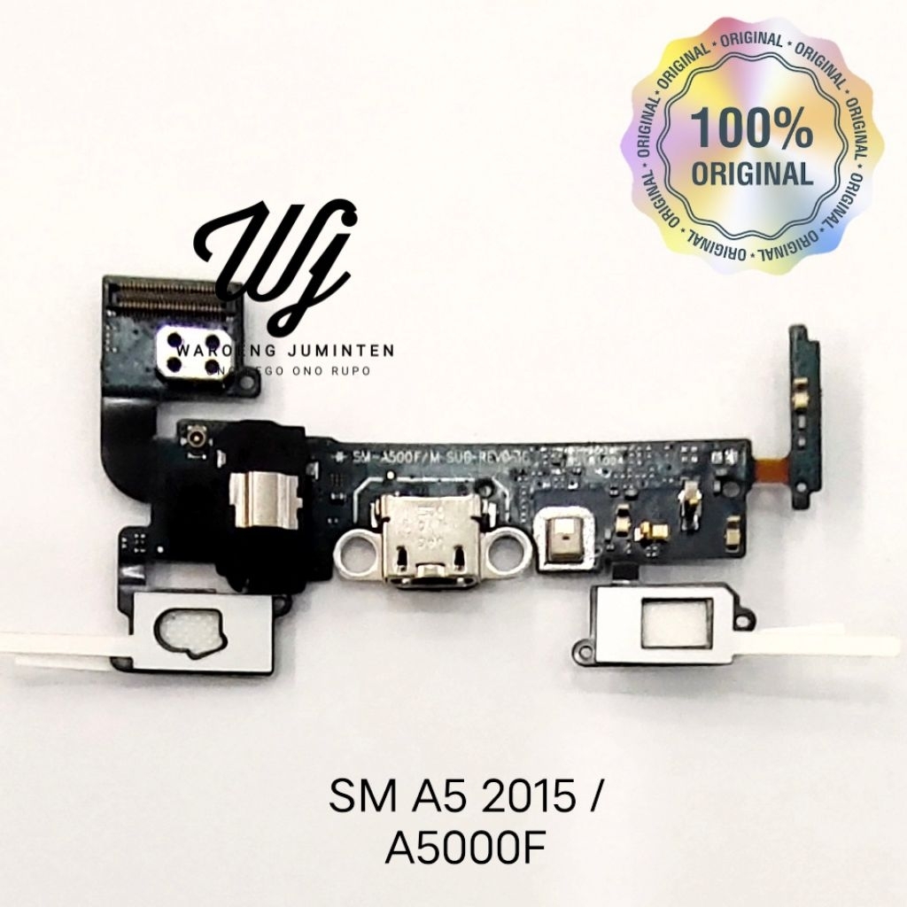 KONEKTOR CAS SAMSUNG A5 2015 / A5000F / BOARD CAS SAMSUNG A5 2015 FLEXIBLE HOME ORIGINAL