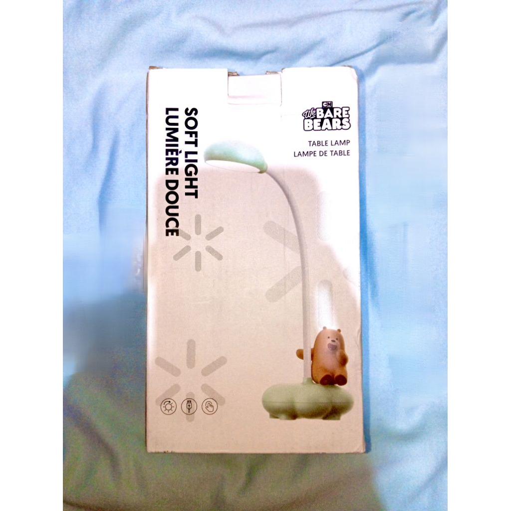 MINISO LAMPU MEJA BELAJAR We Bare Bears Table Lamp