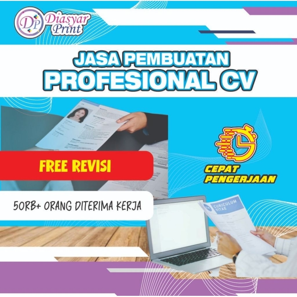 JASA PEMBUATAN CV | DESAIN CV | JASA CV | SURAT LAMARAN KERJA