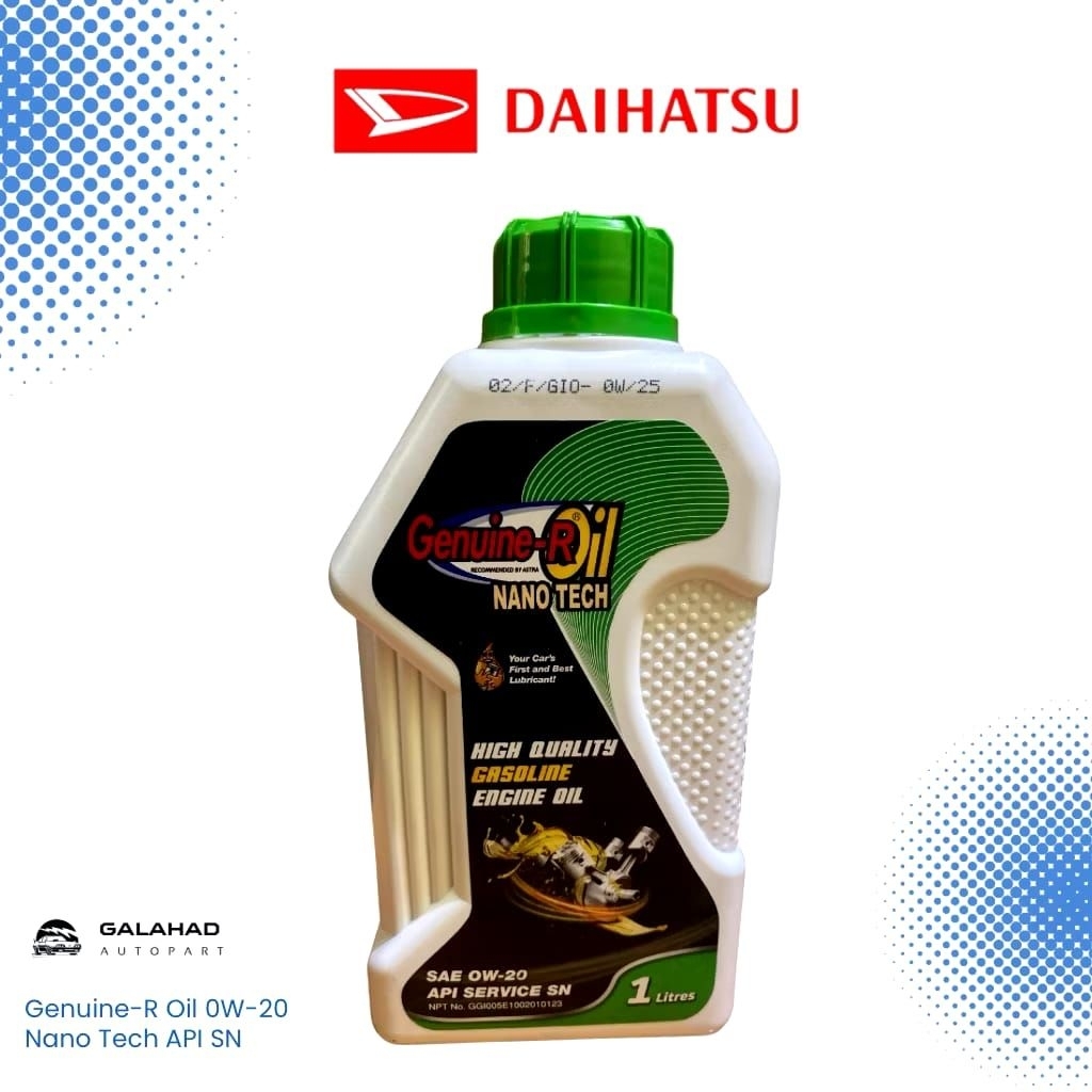 oli dgo 0w-20 asli genuine produk Daihatsu