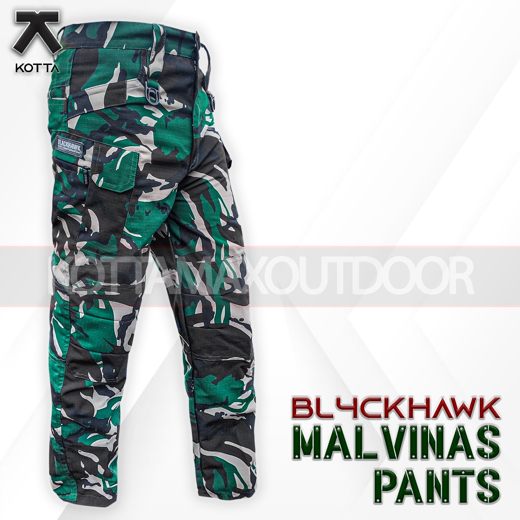 Celana Tactical Loreng TNI Celana Panjang Cargo Outdoor Army Malvinas Premium