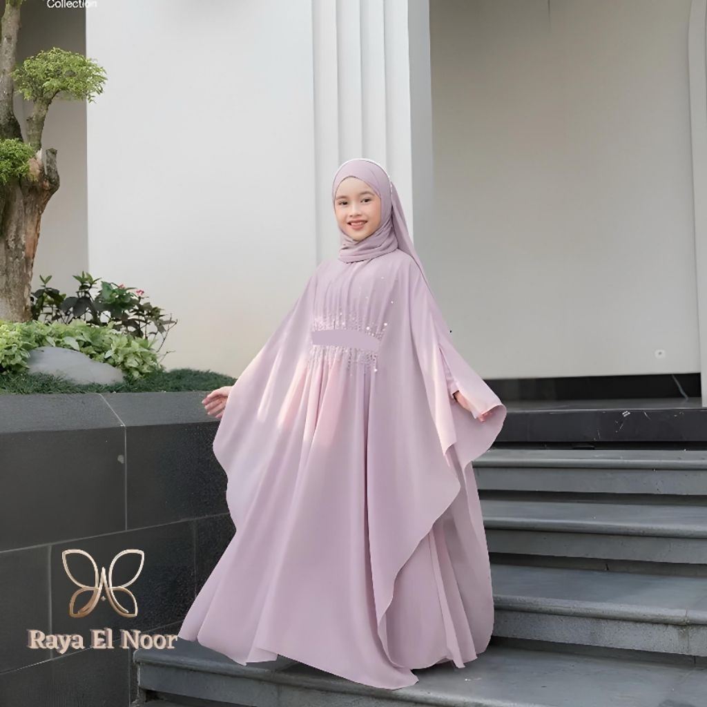 Best Seller Mandocorefashion Mayora Kaftan Anak Syarii Usia 7 Sampai 11 Tahun Terbaru Kekinian