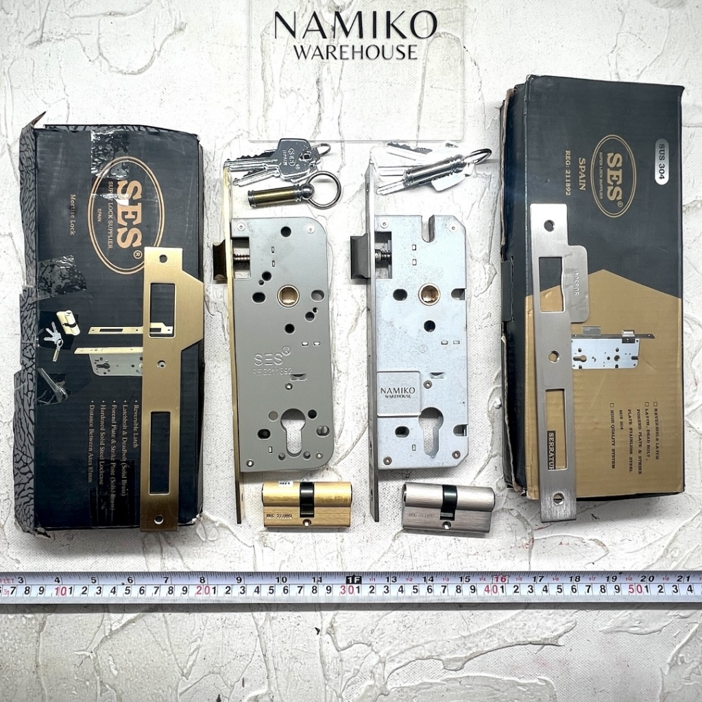 SES Body Kunci Pintu Rumah stainless SNGP 2030 40 mm