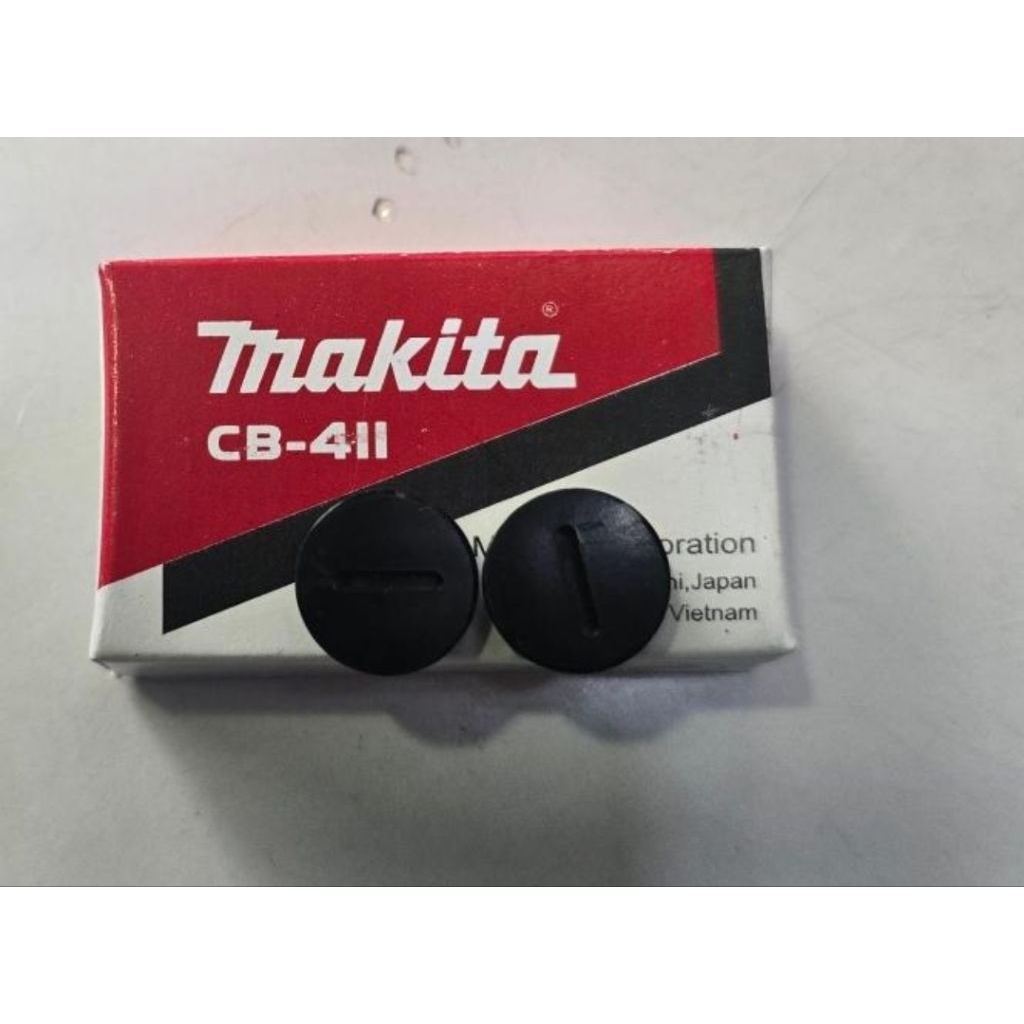 TUTUP CARBON BRUSH + CARBON BRUSH MAKITA N1923 ARANG + TUTUP CARBON MESIN PLANER 1923 MESIN KETAM SE