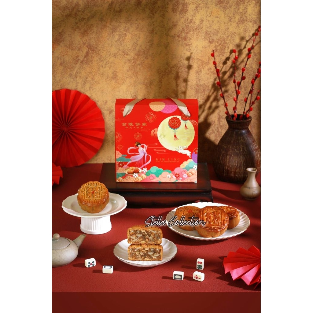 KIM LING mooncake harga PER-BOX. Chung Chiu Pia Kimling. Kue Bulan / Tong Chiu Pia
